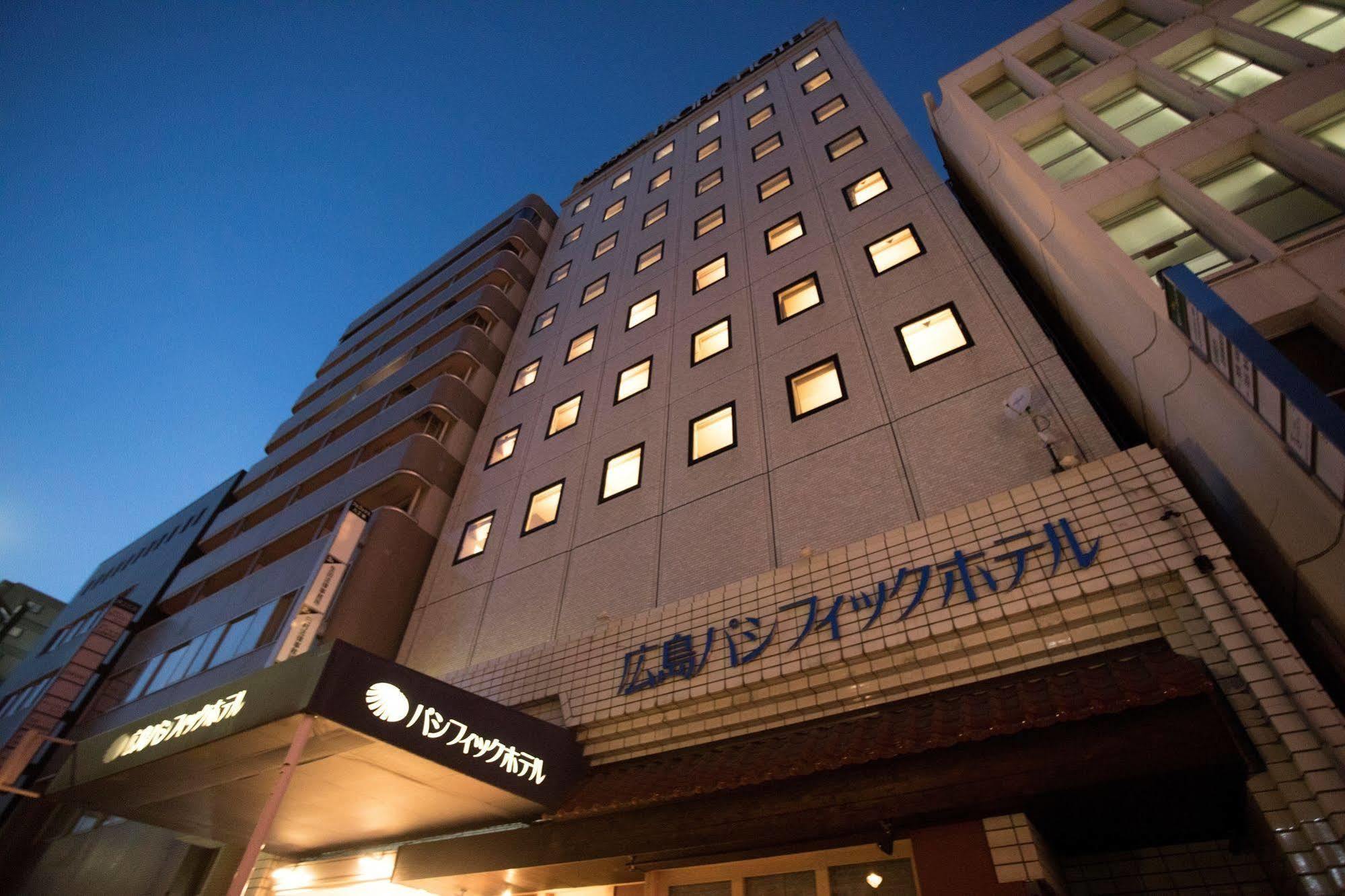 Hiroshima Pacific Hotel Exteriör bild